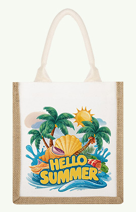 Personalized travel canvas tote bags