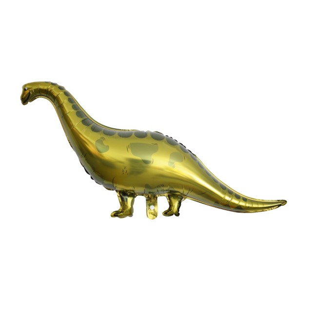 Foil Balloon Dinosaur - Brachiosaurus, Green, 60x99cm