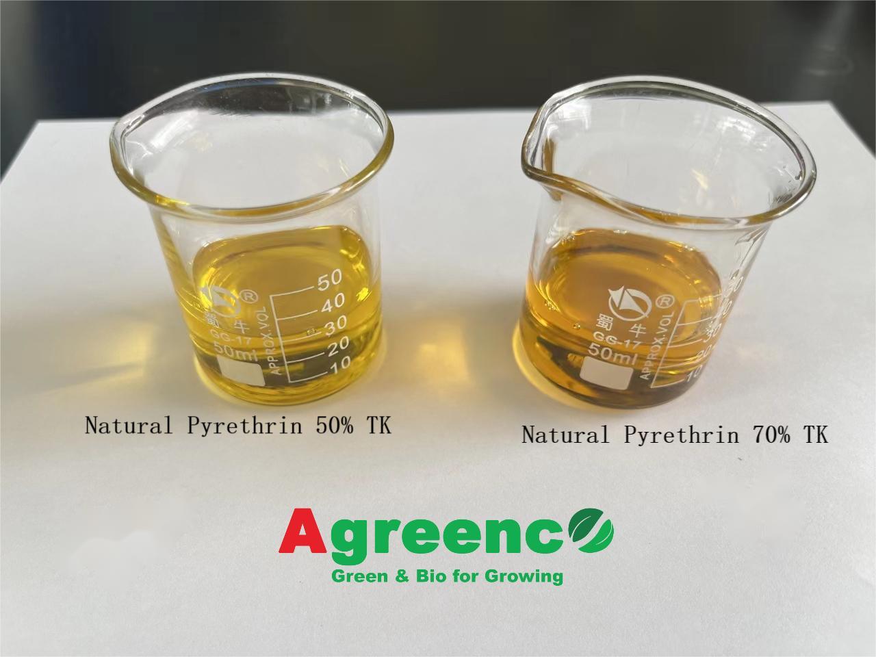 Pyrethrins 25%-70%; 1.5%EW