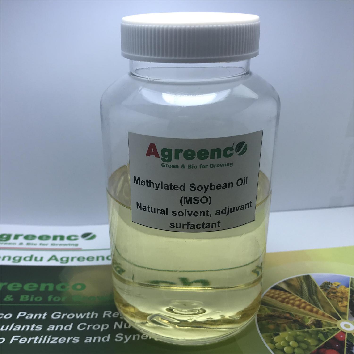Agreenco brand Methylated Soybean Oil (MSO) as Natural Surfactant