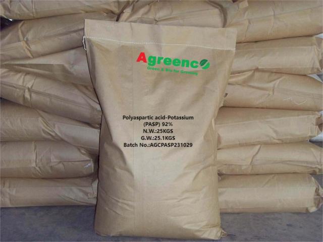Polyaspartic Acid-Potassium(PASP 92%-95%) -Eco fertilizer synergist