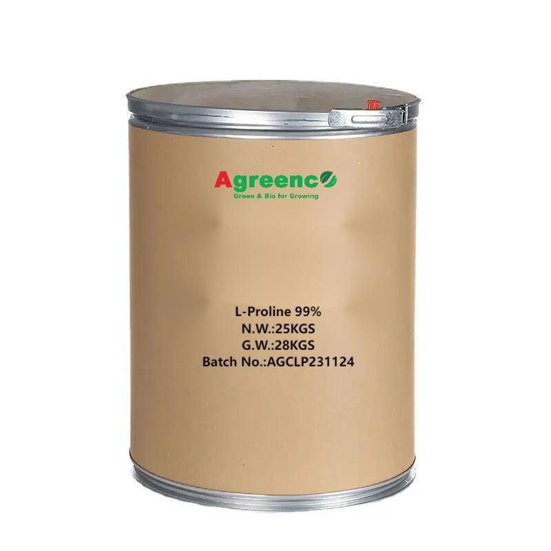L-Proline 99% amino acid for agricultural and food grade,Agreenco Bio Tech Co.,LTD