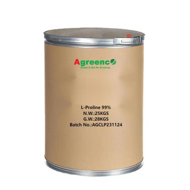 L-Proline 99% amino acid for agricultural and food grade,Agreenco Bio Tech Co.,LTD