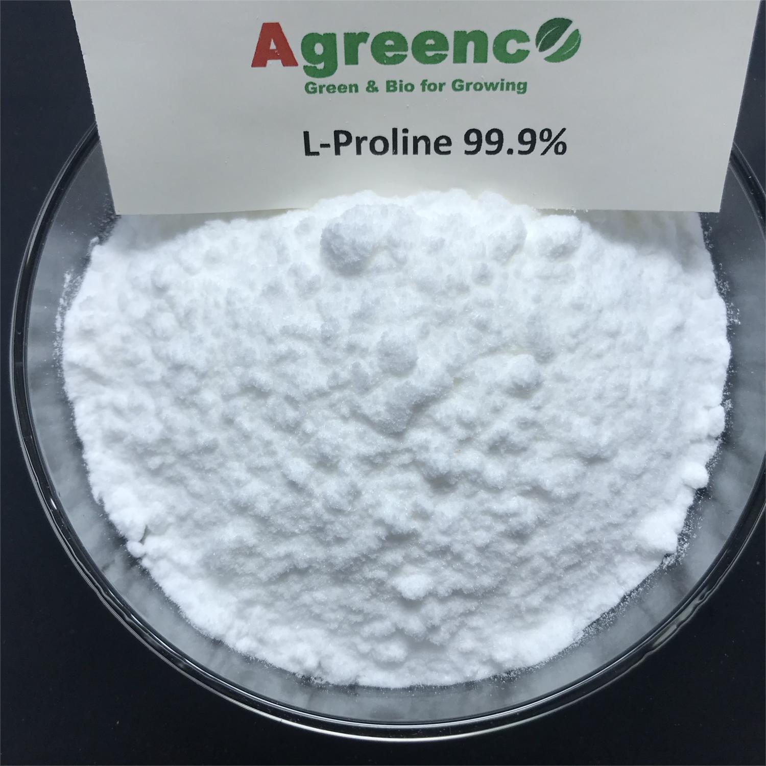 L-Proline 99% amino acid for agricultural and food grade,Agreenco Bio Tech Co.,LTD