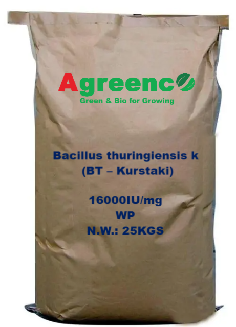 Bio-Insecticide Bacillus thuringiensis k (BT – Kurstaki),Agreenco Bio Tech Co.,LTD