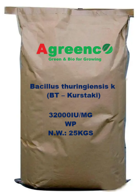 Bio-Insecticide Bacillus thuringiensis k (BT – Kurstaki),Agreenco Bio Tech Co.,LTD