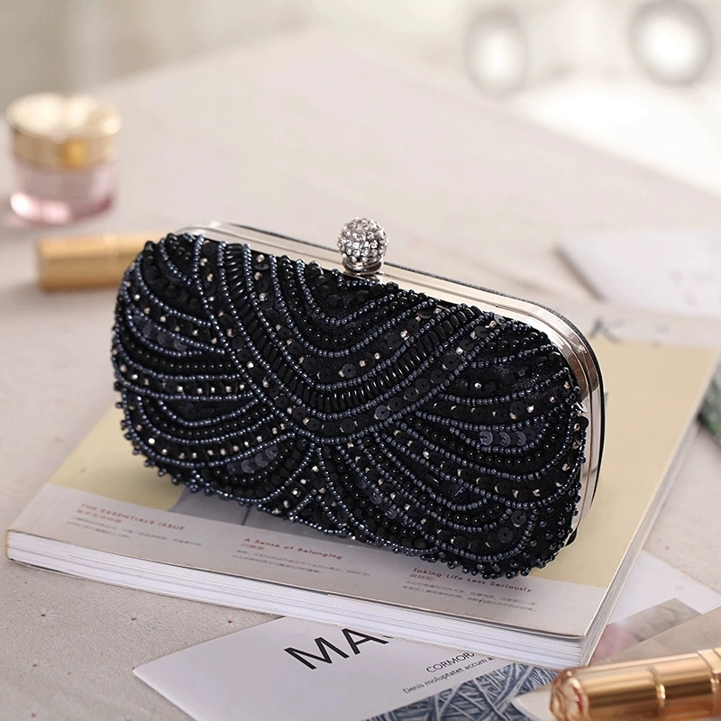 Ladies Clutch Embroidery Diamond Evening Bag Party Dress Bag Bridal Clutch