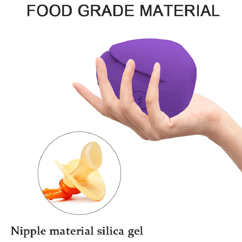 Female masturbation device sucking tongue licking vibrating egg jumping couple sex toys remote control masturbation device milk teasing