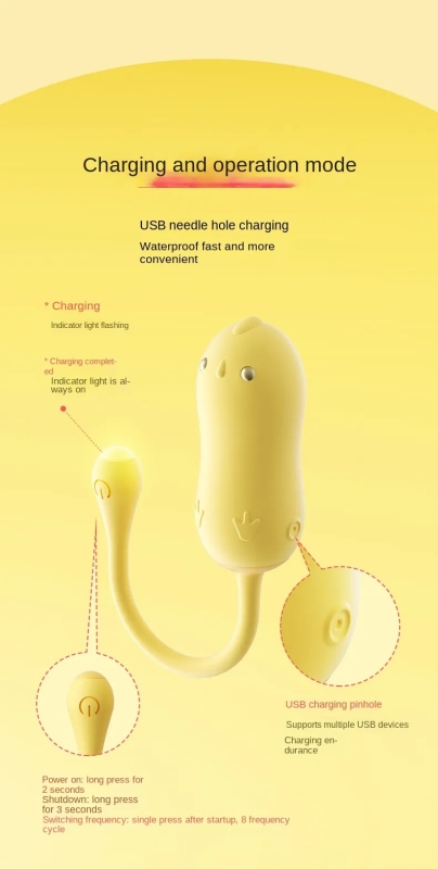 Libo little yellow chicken jumping egg female masturbation device wireless APP remote control electric shock wearable sex toys