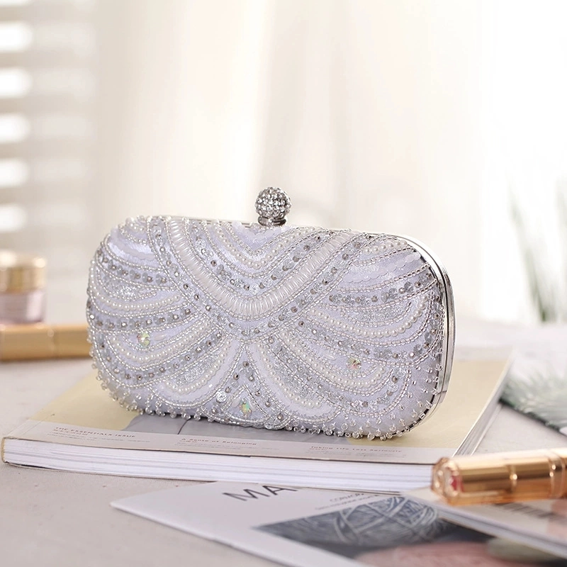 Ladies Clutch Embroidery Diamond Evening Bag Party Dress Bag Bridal Clutch