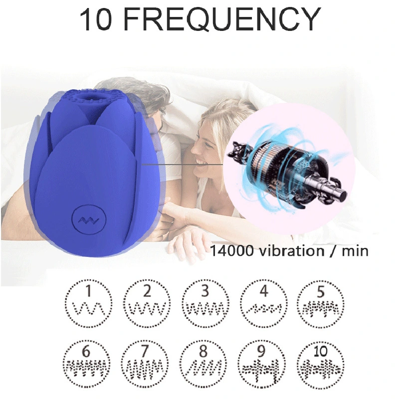 Female masturbation device sucking tongue licking vibrating egg jumping couple sex toys remote control masturbation device milk teasing