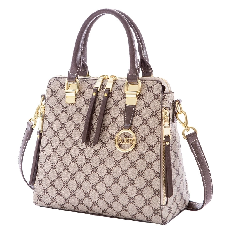New Fashion Printed Handbag Trendy Heavy Industry High Sense Versatile Diagonal Ladies Bag Handbag
