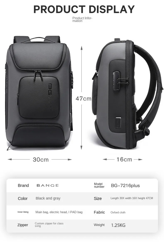 New backpack men's large-capacity business computer backpack outdoor travel sports car backpack backpack
