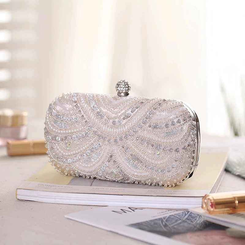 Ladies Clutch Embroidery Diamond Evening Bag Party Dress Bag Bridal Clutch
