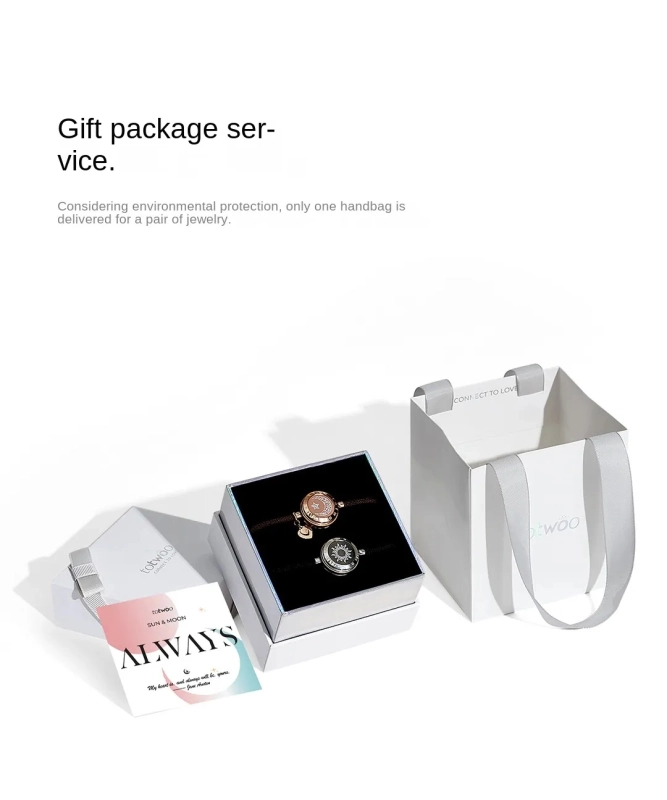 totwoo smart couple bracelet flash vibration remote love artifact induction interactive bracelet bracelet lover gift remote APP remote control