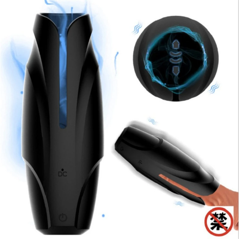 Men's fully automatic masturbation device  large size 50mm men's strong shock masturbation cup