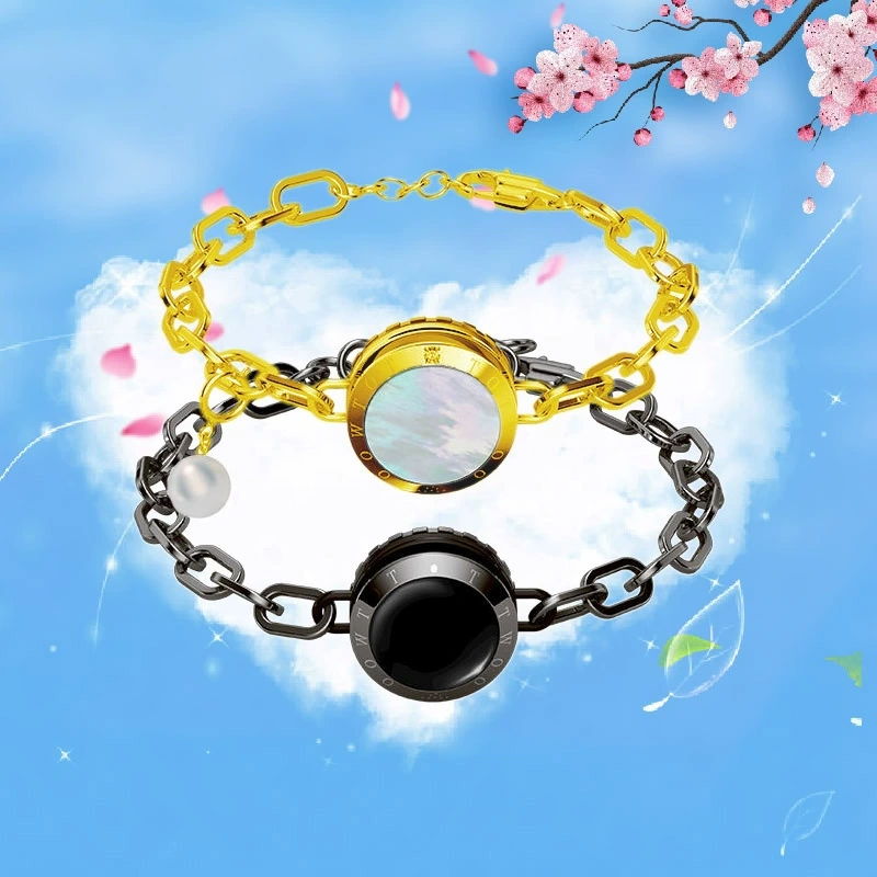 totwoo couple smart bracelet consonance lover APP remote love artifact induction bracelet wife gift