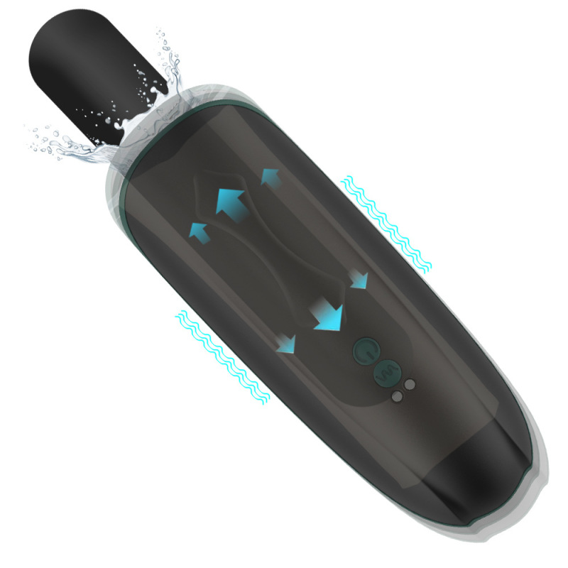 Heating pulse slap male airplane cup mobile phone APP can be remotely controlled remotely to make a time-lapse masturbator