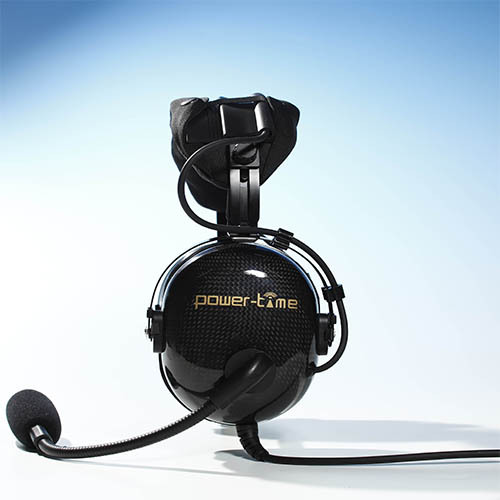 Helicopter passive noise-cancelling headset