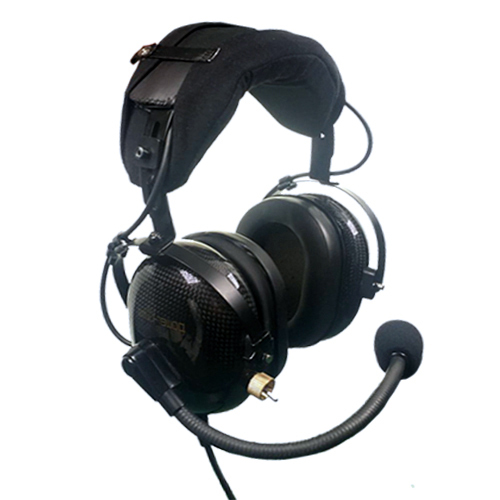 Helicopter passive noise-cancelling headset