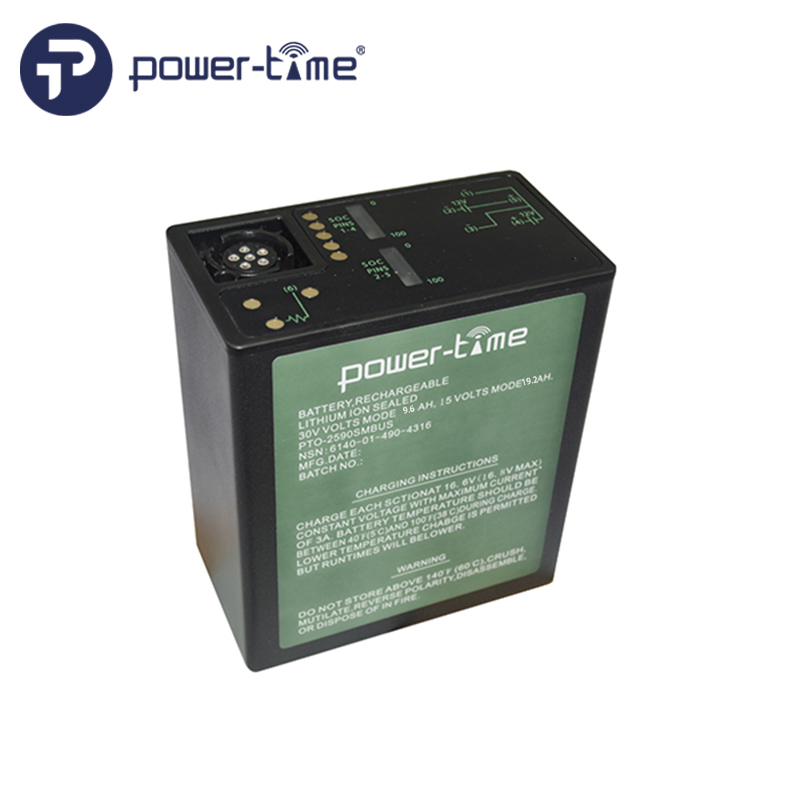 BB-2590/U Li-ion battery with SMBUS high capacity