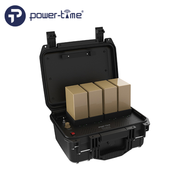 Four Channel Charger for battery BB-2590/U