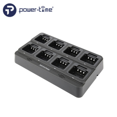 Rugged 8-Way Rapid Charger for Aselsan 3700 3710 radios