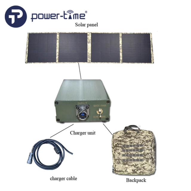 PTC-2590SP Solar Panel Charger for BB-2590 batteries
