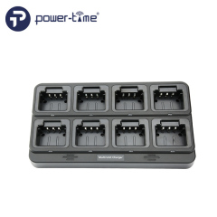 Rugged 8-Way Rapid Charger for Aselsan 3700 3710 radios