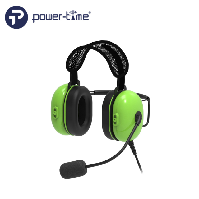 Noise reduction aviation headset SNR 28dB