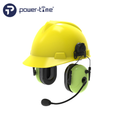 Helmet-mounted Full duplex Wireless Communication Headset