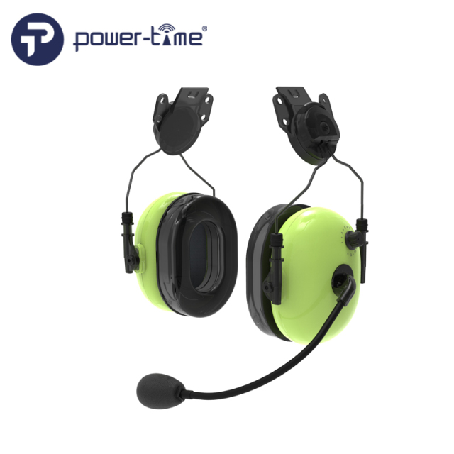 Helmet-mounted Full duplex Wireless Communication Headset