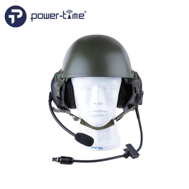 CVC helmet headset with dynamic flexible microphone