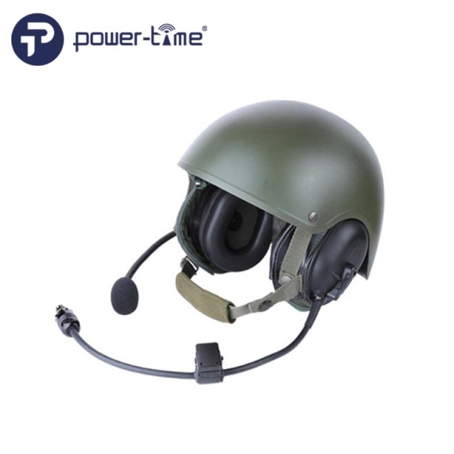 CVC helmet headset with dynamic flexible microphone