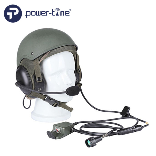 DH-132 CVC helmet headset with U-161/U connector