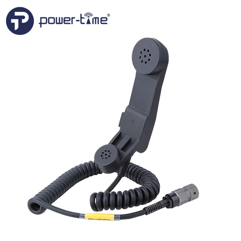 米軍放出品実物　DYNALEC H-203/U HANDSET 新品未使用2 H-250/U Radio Handset Manufacturer for Field Use - Power-Time