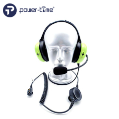 Noise reduction aviation headset SNR 28dB