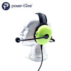 Noise reduction aviation headset SNR 28dB