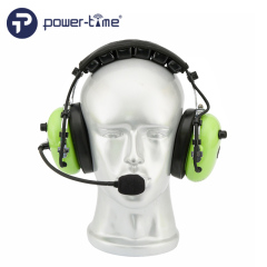 Full duplex Noise canceling wireless communication headset