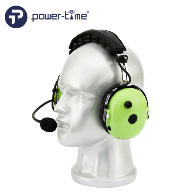 Full duplex Noise canceling wireless communication headset