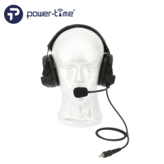 Military-grade tacical communication headset  easy interchangeable