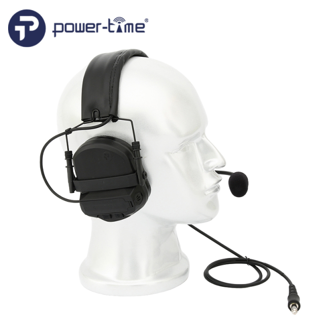 Military-grade tacical communication headset  easy interchangeable