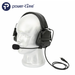 Military-grade tacical communication headset  easy interchangeable