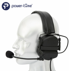 Military-grade tacical communication headset  easy interchangeable