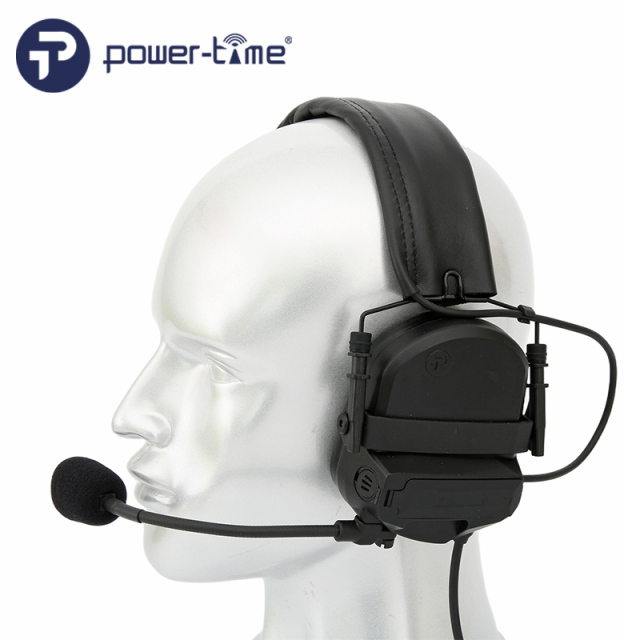 Military-grade tacical communication headset  easy interchangeable