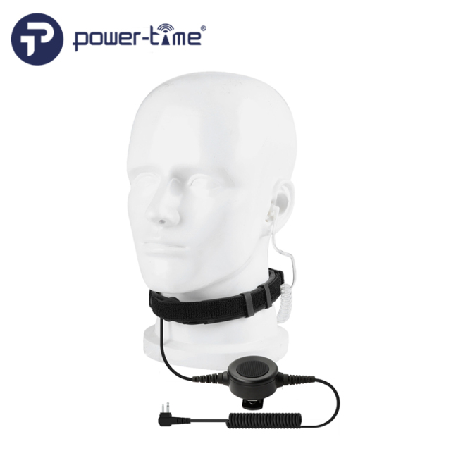 Military Grade Tactical Throat Mic Headset