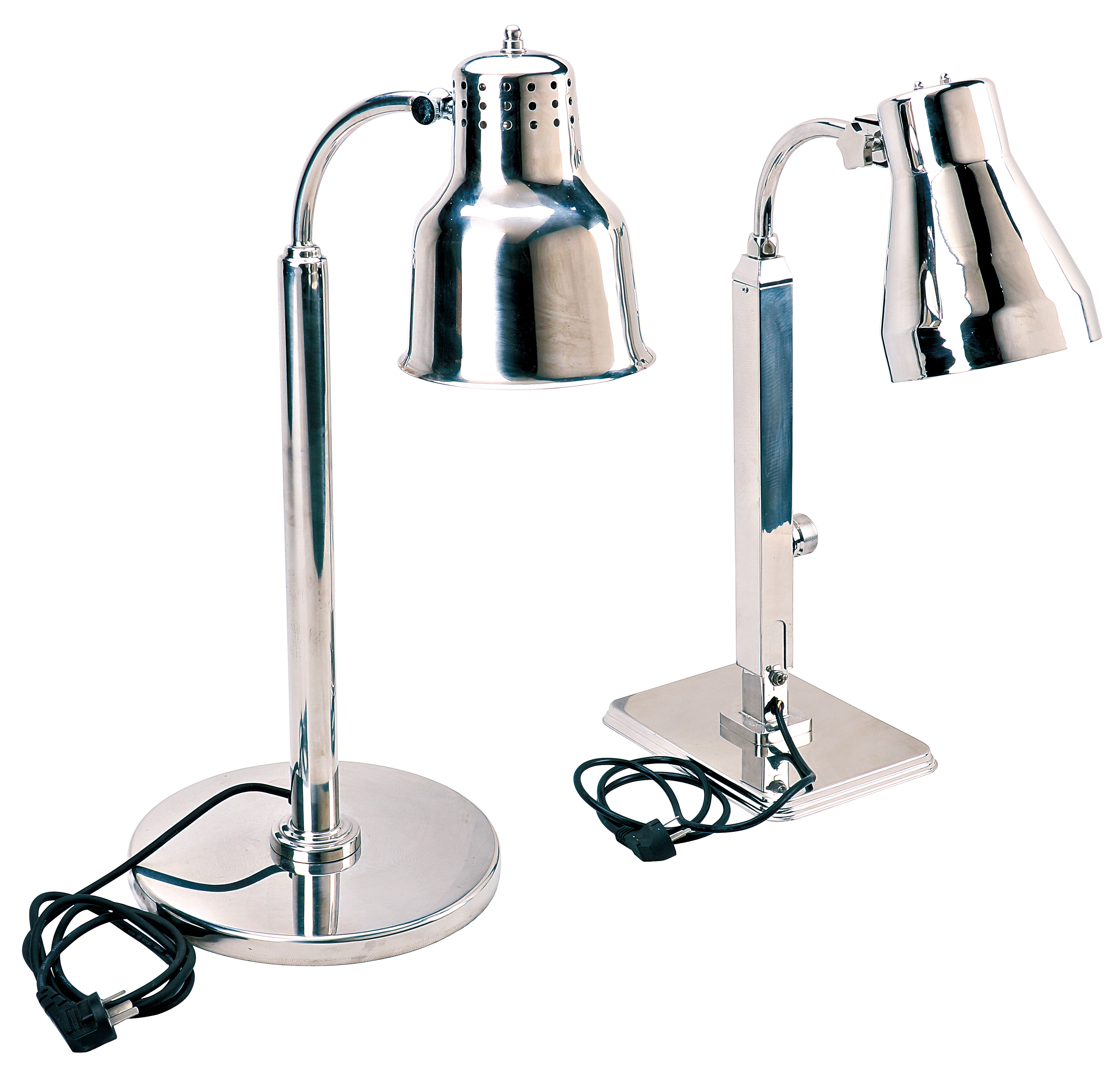 Heat lamps and Carving Stations
