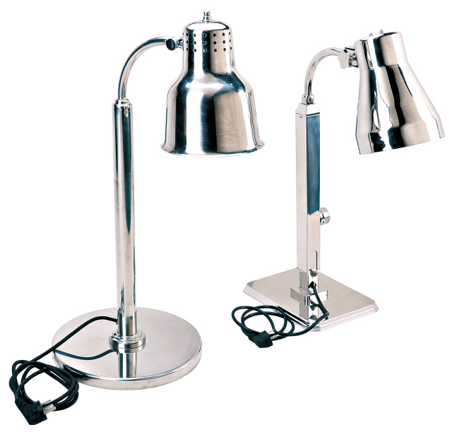 Heat lamps and Carving Stations