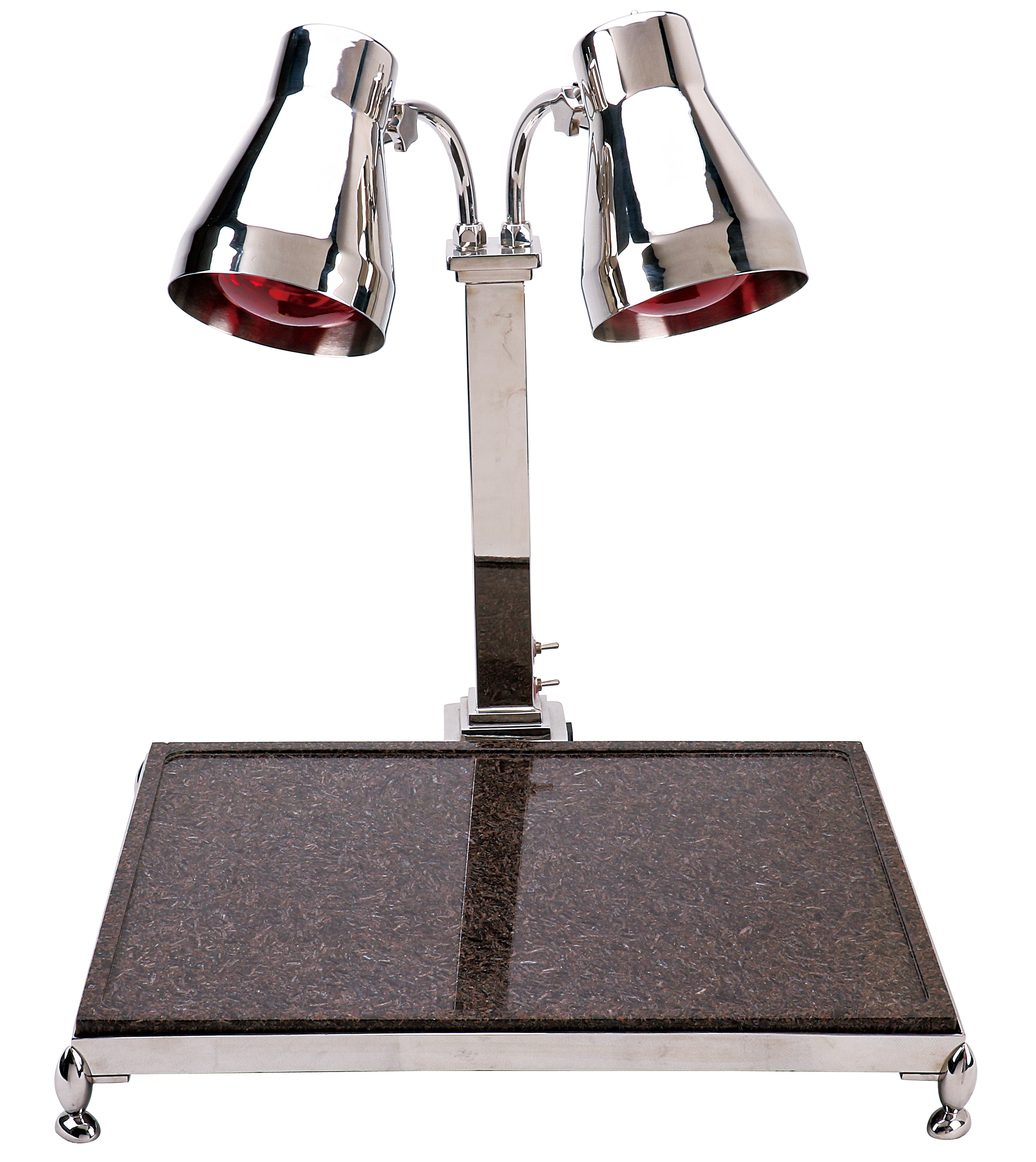 Heat lamps and Carving Stations