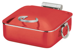 Square hydraulic buffet pot